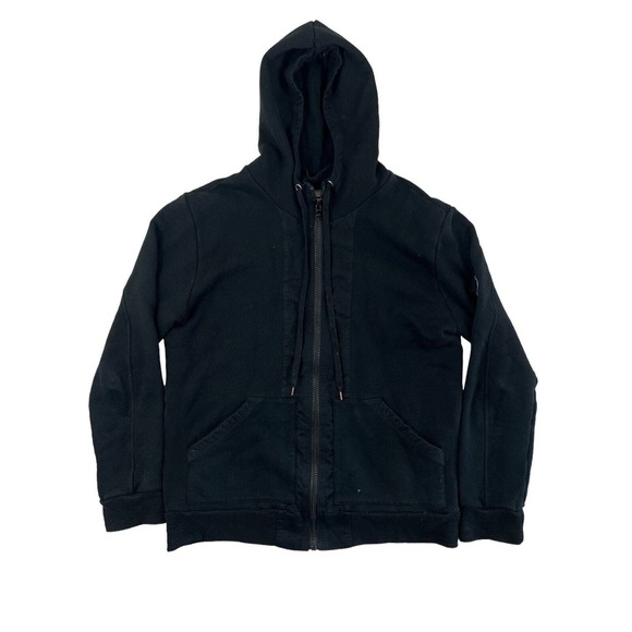 Metal Mulisha Men Black Long Sleeve Full Zip Hooded‎ Sweater Sz XXL - Picture 1 of 8
